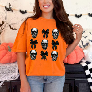 COQUETTE SKULLS AND BOWS - DTF TRANSFER