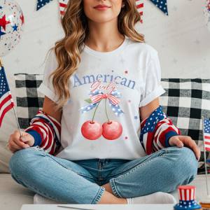 COQUETTE AMERICAN GIRLY - DTF TRANSFER