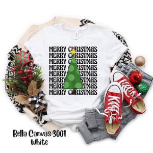 MERRY CHRISTMAS - DTF TRANSFER