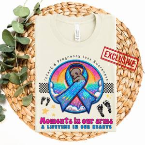 MOMENTS IN OUR ARMS, A LIFETIME IN OUR HEARTS *OLLIE & CO. EXCLUSIVE* - DTF TRANSFER