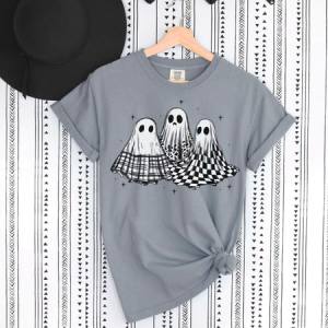 PATTERNED GHOST TRIO *OLLIE & CO. EXCLUSIVE* - DTF TRANSFER
