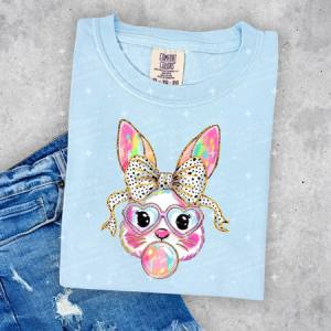 COQUETTE BUNNY BUBBLE - DTF TRANSFER