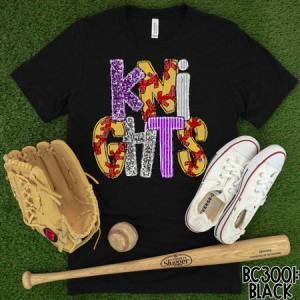 SOFTBALL SCHOOL SPIRIT ALPHA - MOCKUP ONLY
