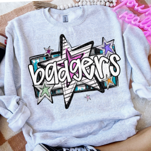 BRIGHT STARS MASCOT - DTF TRANSFER