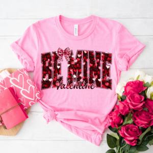 BE MINE - FAUX SEQUIN - DTF TRANSFER