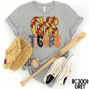 SCHOOL INITIAL SOFTBALL SCHOOL SPIRIT - MOCKUP ONLY