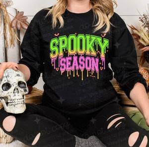 SPOOKY SEASON NEON - DTF TRANSFER