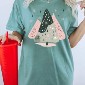 PASTEL TREE DOODLE - DTF TRANSFER