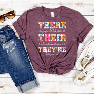 THERE THEIR THEY'RE - DTF TRANSFER