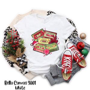 VINTAGE CHRISTMAS TAPES - DTF TRANSFER