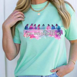 YOU CAN SIT WITH US - DTF TRANSFER