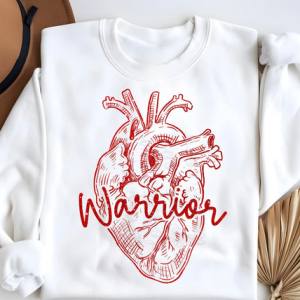 HEART DISEASE WARRIOR - DTF TRANSFER