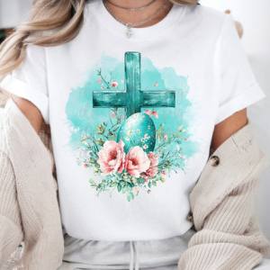 EASTER CROSS - DTF TRANSFER