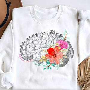 GO GRAY IN MAY - DTF TRANSFER