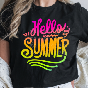 HELLO SUMMER OMBRE - DTF TRANSFER