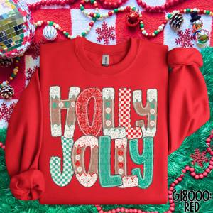 HOLLY JOLLY - DTF TRANSFER