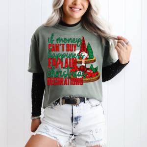 IF MONEY CAN'T BUY HAPPINESS - DTF TRANSFER