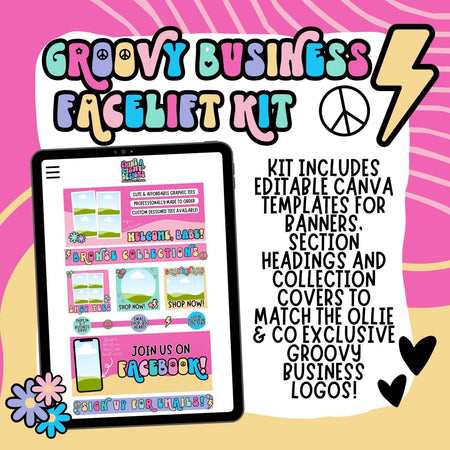 Groovy Business Logo Website Kit Christmas Edition - Image 5