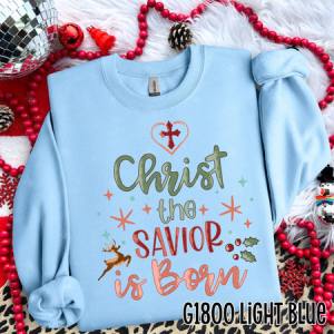 CHRIST THE SAVIOR IS BORN - DTF TRANSFER