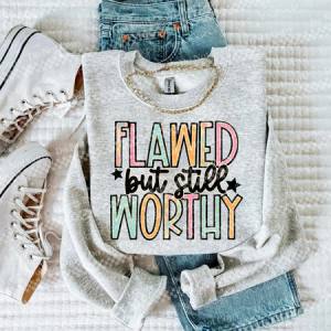 FLAWED BUT STILL WORTHY *OLLIE & CO. EXCLUSIVE* - DTF TRANSFER