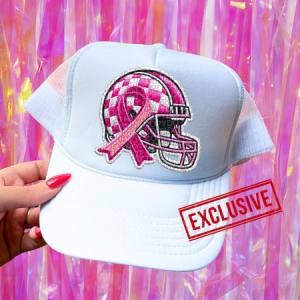 PINK OUT HELMET W/ RIBBON *OLLIE & CO. EXCLUSIVE* - DTF TRANSFER