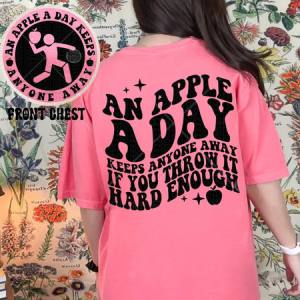 AN APPLE A DAY *OLLIE & CO. EXCLUSIVE* - FRONT+BACK - DTF TRANSFER