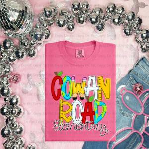 SCHOOL NAMES - MOCKUP ONLY