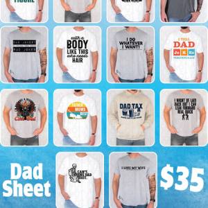 DAD - 22.5X60 - PREMADE GANG