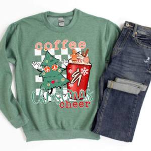 COFFEE & CHRISTMAS CHEER *OLLIE & CO. EXCLUSIVE* - DTF TRANSFER