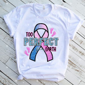 TOO PERFECT FOR EARTH *OLLIE & CO. EXCLUSIVE* - DTF TRANSFER