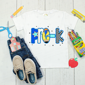 RETRO BOYS PRE K - DTF TRANSFER