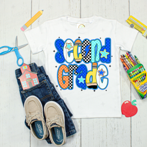 RETRO BOYS SECOND GRADE - DTF TRANSFER