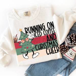 ICED COFFEE & CHRISTMAS CHEER - DTF TRANSFER