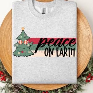 PEACE ON EARTH - DTF TRANSFER