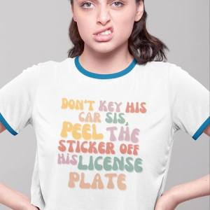 DON'T KEY HIS CAR *OLLIE & CO. EXCLUSIVE* - DTF TRANSFER