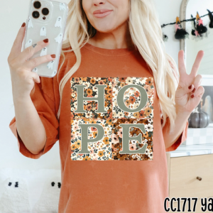 HOPE FLORAL PATCHWORK - DTF TRANSFER