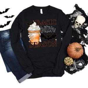 BASIC BITCH SEASON - DTF TRANSFER