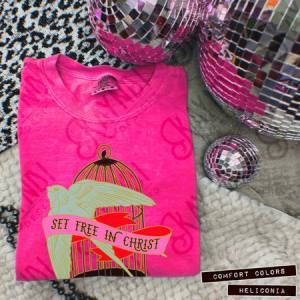 SET FREE IN CHRIST - DTF TRANSFER