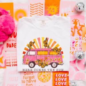 HERE COMES THE SUN - DTF TRANSFER