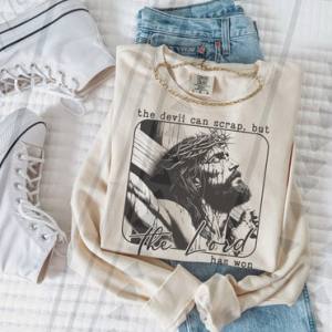 THE LORD HAS WON - DTF TRANSFER