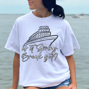 IS IT SPRING BREAK YET? - DTF TRANSFER