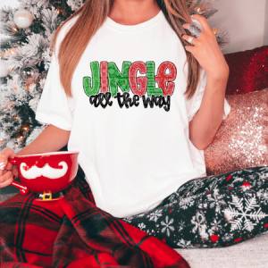 JINGLE ALL THE WAY - DTF TRANSFER