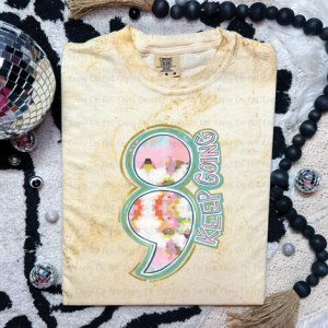 KEEP GOING - DTF TRANSFER