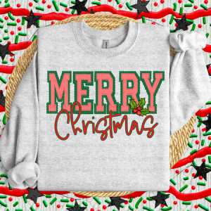 MERRY CHRISTMAS - DTF TRANSFER
