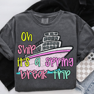 OH SHIP IT'S SPRING BREAK - DTF TRANSFER