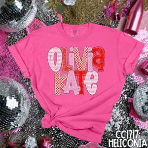 PASTEL VALENTINE'S NAMES - MOCKUP ONLY