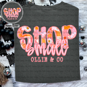 SHOP SMALL PATCHWORK PINK FLORAL - MOCKUP ONLY