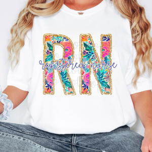 PREPPY FLORAL RN - DTF TRANSFER