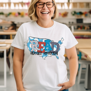 READ ACROSS AMERICA - DTF TRANSFER