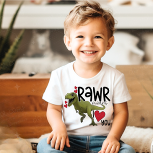 RAWR MEANS I LOVE YOU - DTF TRANSFER